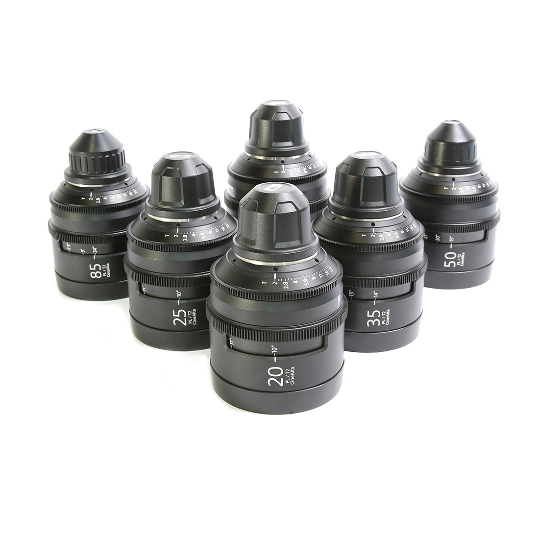 Sony CineAlta Primes 6 Lens Kit